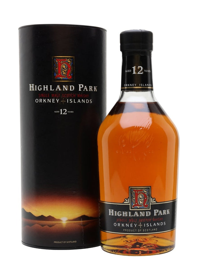 Highland Park 12 Year Old Bot.1990s Island Single Malt Scotch Whisky | 1L
