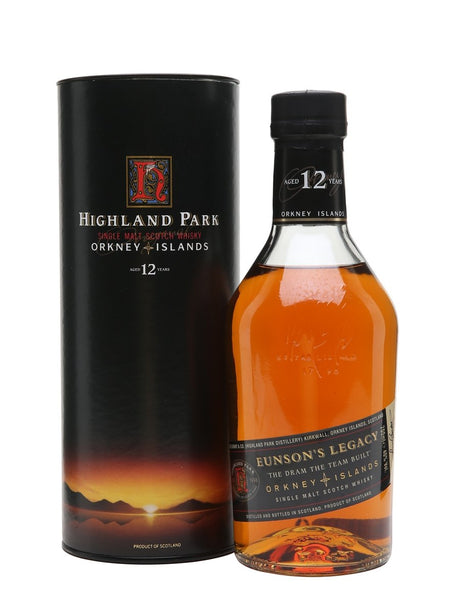 Highland Park 12 Year Old Eunson's Legacy Island Single Malt Scotch Whisky | 700ML at CaskCartel.com