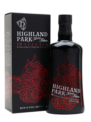 Highland Park 16 Year Old Twisted Tattoo Island Single Malt Scotch Whisky | 700ML at CaskCartel.com