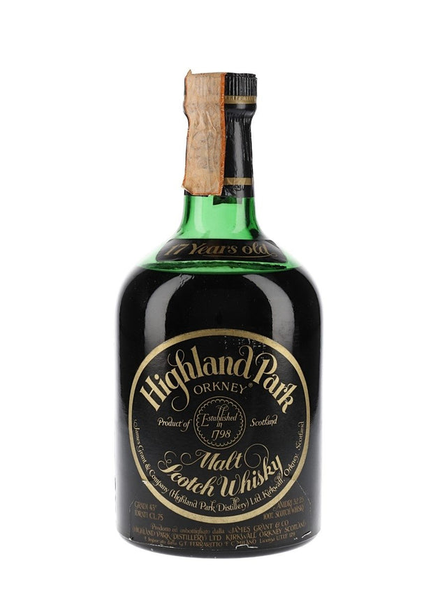 Highland Park 1960 17 Year Old Bot.1977 Island Single Malt Scotch Whisky | 700ML at CaskCartel.com