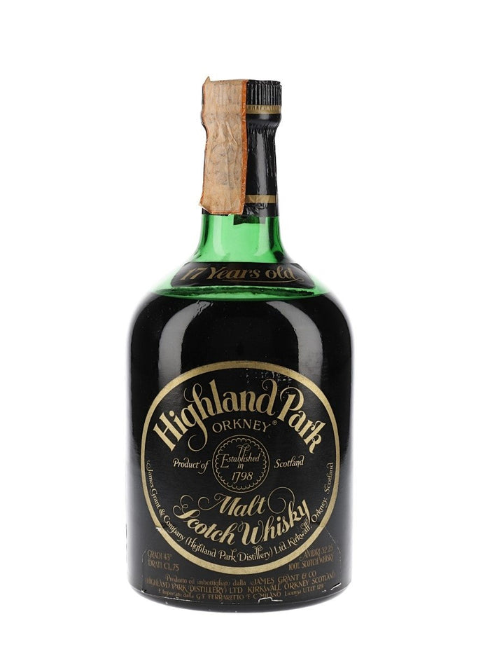 Highland Park 1960 17 Year Old Bot.1977 Island Single Malt Scotch Whisky