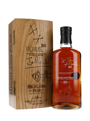 Highland Park 20 Year Old Rebus 20th Anniversary Island Single Malt Scotch Whisky | 700ML at CaskCartel.com