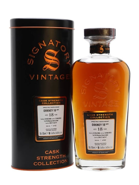 Orkney 18 Year Old (D.2005, B.2023) Signatory Vintage Scotch Whisky | 700ML at CaskCartel.com