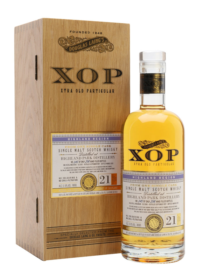 Highland Park 1997 21 Year Old Xtra Old Particular Island Single Malt Scotch Whisky | 700ML