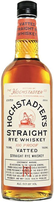 Hochstadter's Vatted Straight Rye Whiskey - CaskCartel.com