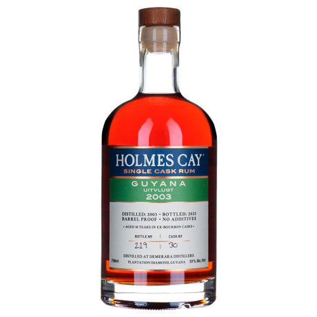 Holmes Cay Guyana Uitvlugt 2003 Single Cask Rum at CaskCartel.com