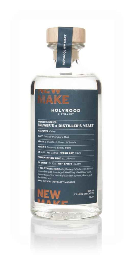 Holyrood New Make - Brewer's X Distiller's Yeast Spirit | 500ML at CaskCartel.com