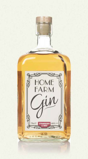 Home Farm Strawberry & Mint Flavoured Gin | 700ML at CaskCartel.com