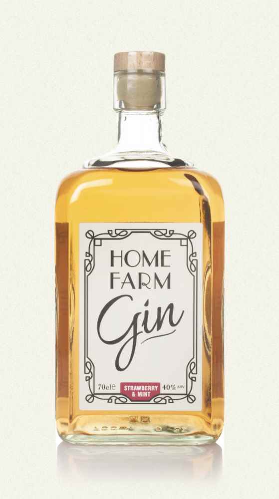 Home Farm Strawberry & Mint Flavoured Gin | 700ML