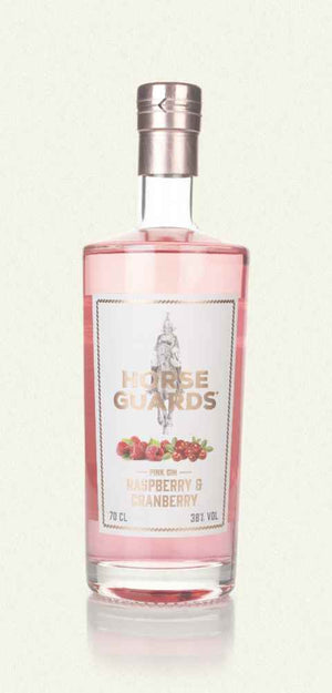 Horse Guards Raspberry & Cranberry Pink Flavoured Gin | 700ML at CaskCartel.com