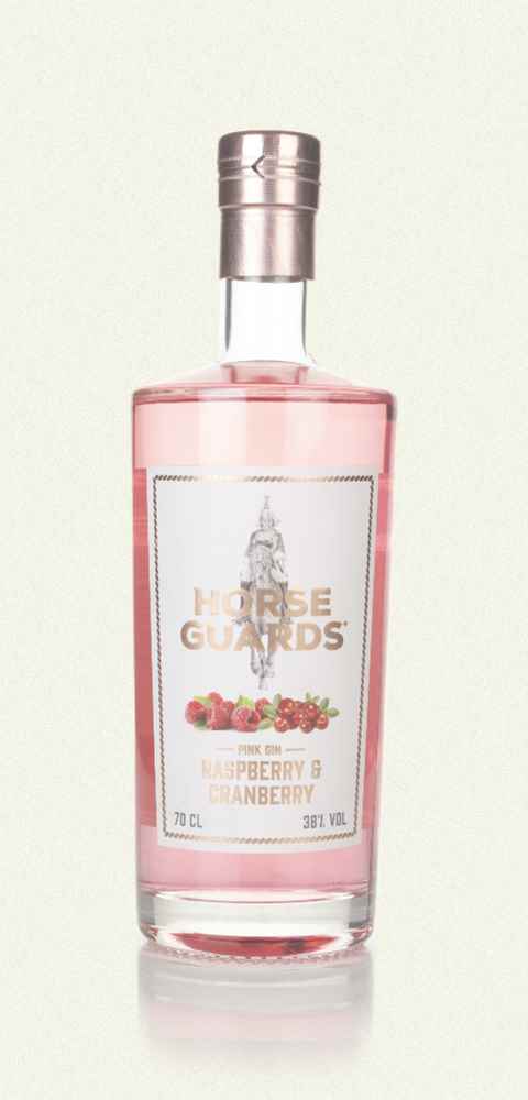 Horse Guards Raspberry & Cranberry Pink Flavoured Gin | 700ML