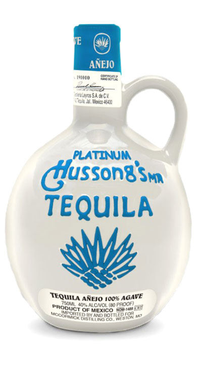 Hussong's MR Platinum Anejo Tequila