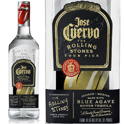 Jose Cuervo Tequila Rolling Stones Silver Tequila