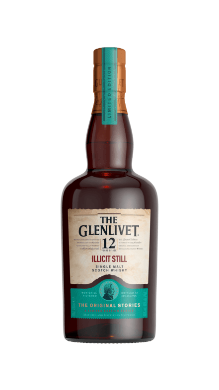 The Glenlivet 12 Year Old Illicit Still Single Malt Scotch Whiskey