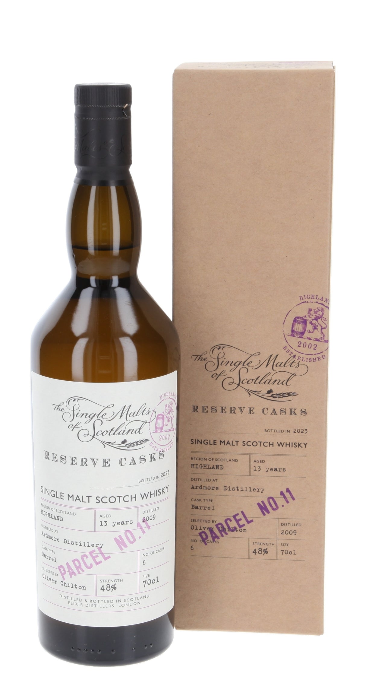 Ardmore Single Malts Of Scotland Single Malt Parcel #11 2009 13 Year Old Whisky | 700ML at CaskCartel.com