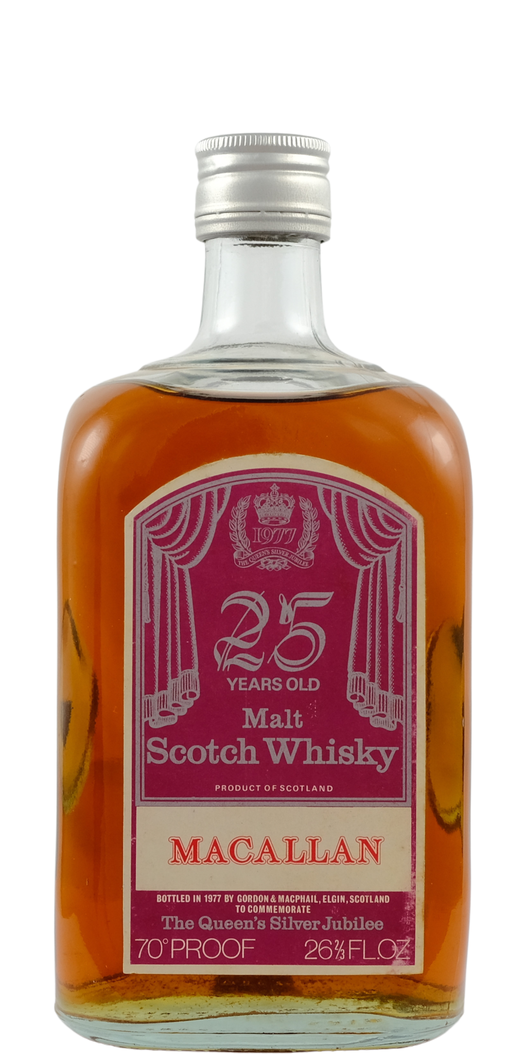 BUY] Macallan 25 Year Old (Bottled 1977) The Queen's Silver