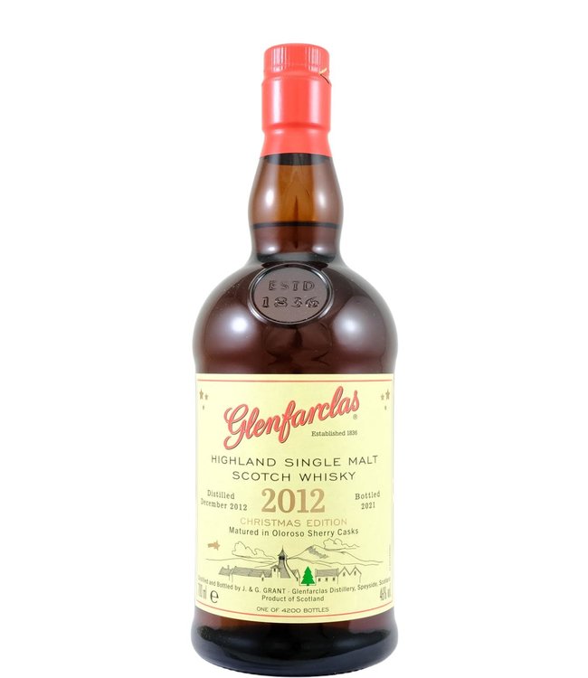 Glenfarclas 2012 (B.2021) Christmas Edition Oloroso Sherry Casks Scotch Whisky | 700ML