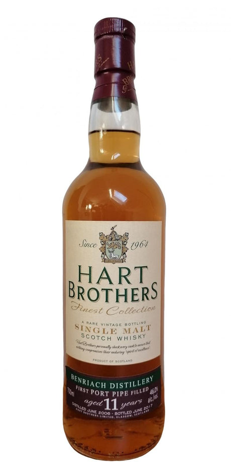 Benriach 11 Year Old (D.2006, B.2017) Hart Brothers Scotch Whisky | 700ML at CaskCartel.com