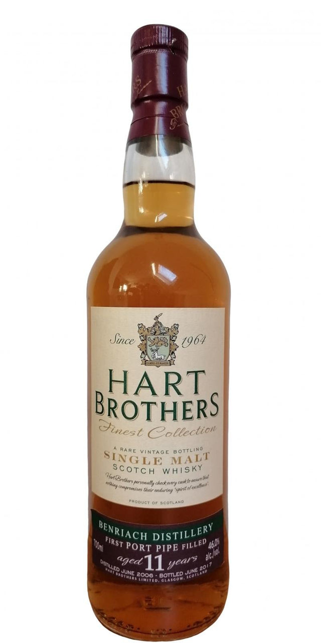 Benriach 11 Year Old (D.2006, B.2017) Hart Brothers Scotch Whisky | 700ML at CaskCartel.com