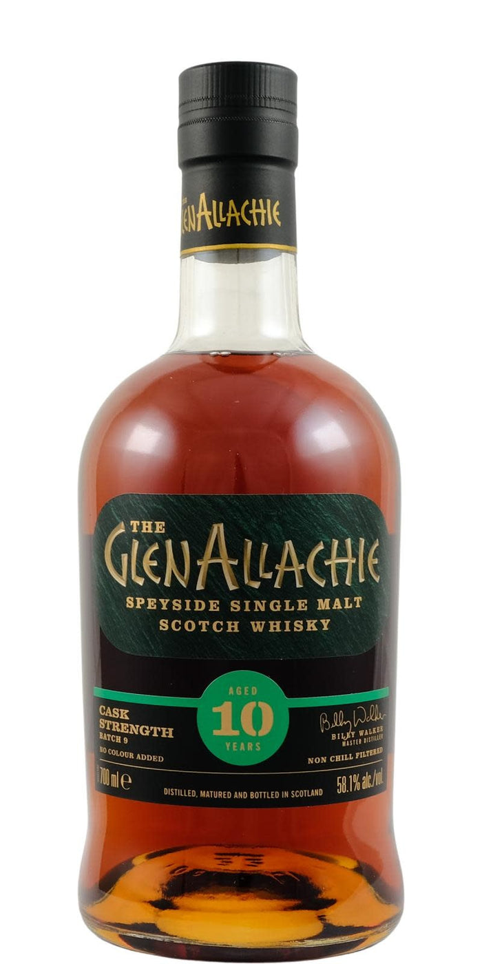 GlenAllachie Cask Strength Batch #9 10 Year Old Whisky | 700ML