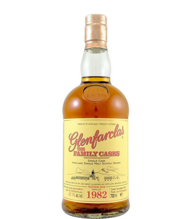 Glenfarclas The Family Casks 1982 (Bottled 2018) Scotch Whisky | 700ML at CaskCartel.com