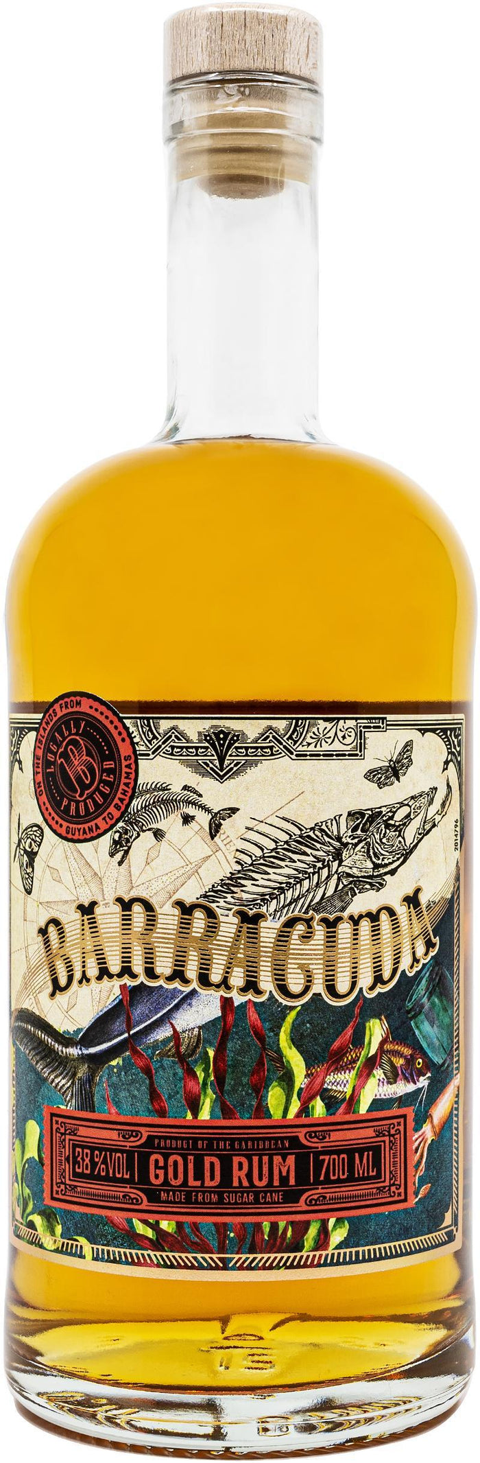 Barracuda Gold Jamaica Rum | 700ML