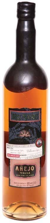 Tres Manos Anejo 3 Year Old Tequila