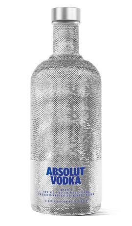 Absolut Holiday Sequin Bottle Vodka