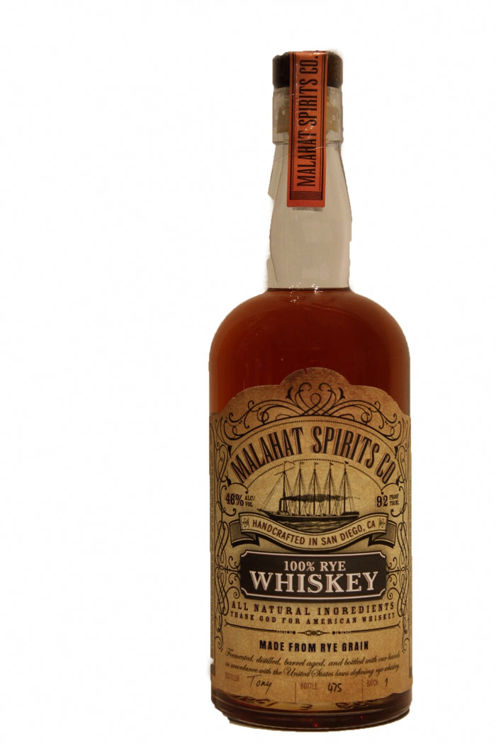 Malahat Spirits Co. 100% Rye Whiskey