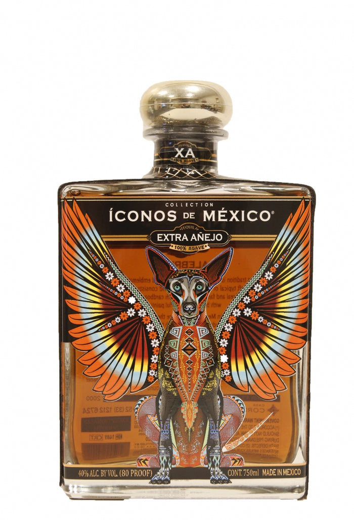 Iconos de Mexico Alebrijes Extra Anejo Tequila