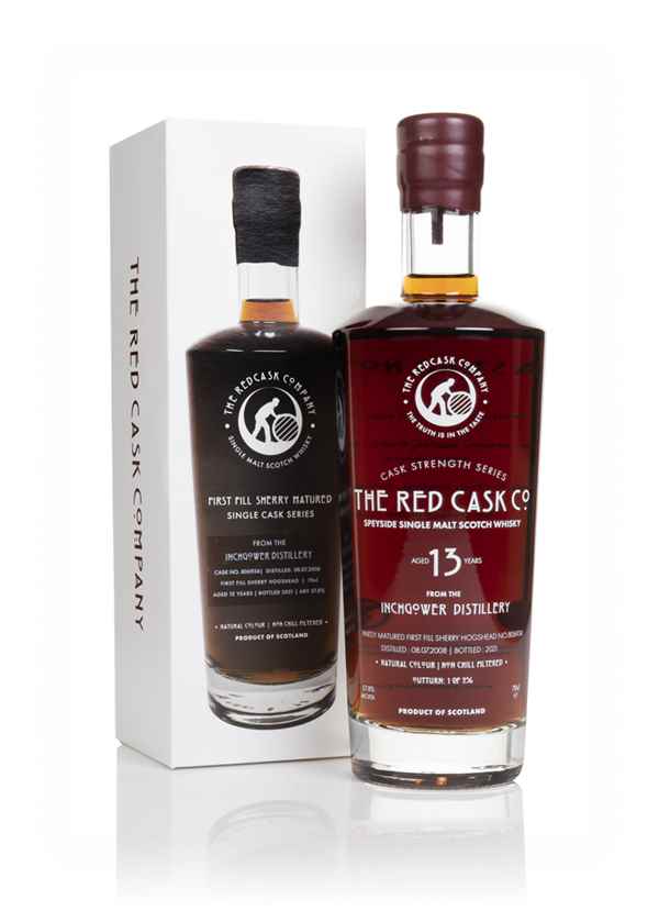 Inchgower 13 Year Old 2008 (cask 806934) - The Red Cask Co. Scotch Whisky | 700ML