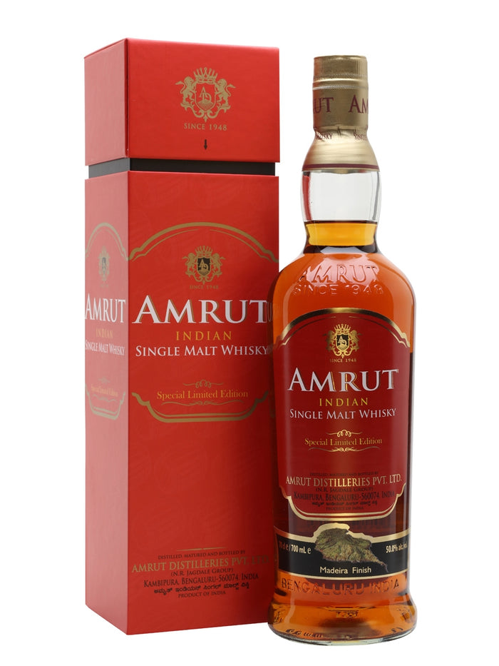 Amrut Special Edition Madeira Finish Cask Strength Single Malt Whisky