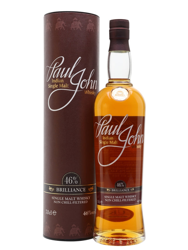 Paul John Brilliance Indian Single Malt Whisky | 700ML at CaskCartel.com