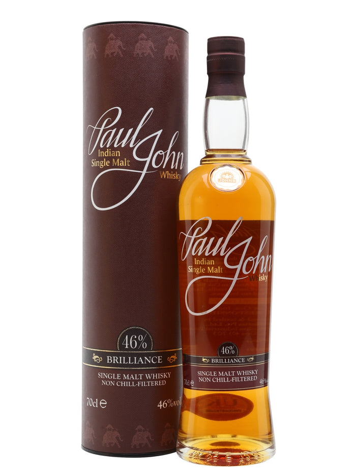 Paul John Brilliance Indian Single Malt Whisky | 700ML