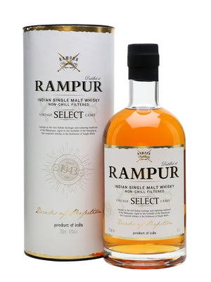 Rampur Select Indian Single Malt Whiskey - CaskCartel.com