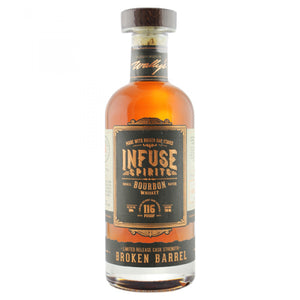 Infuse Spirits Broken Barrel proof 116 Bourbon Whiskey - CaskCartel.com