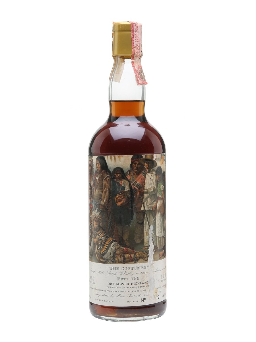 Inchgower 1967 Bot.1988 Sherry Cask The Costumes Speyside Single Malt Whisk | 700ML at CaskCartel.com