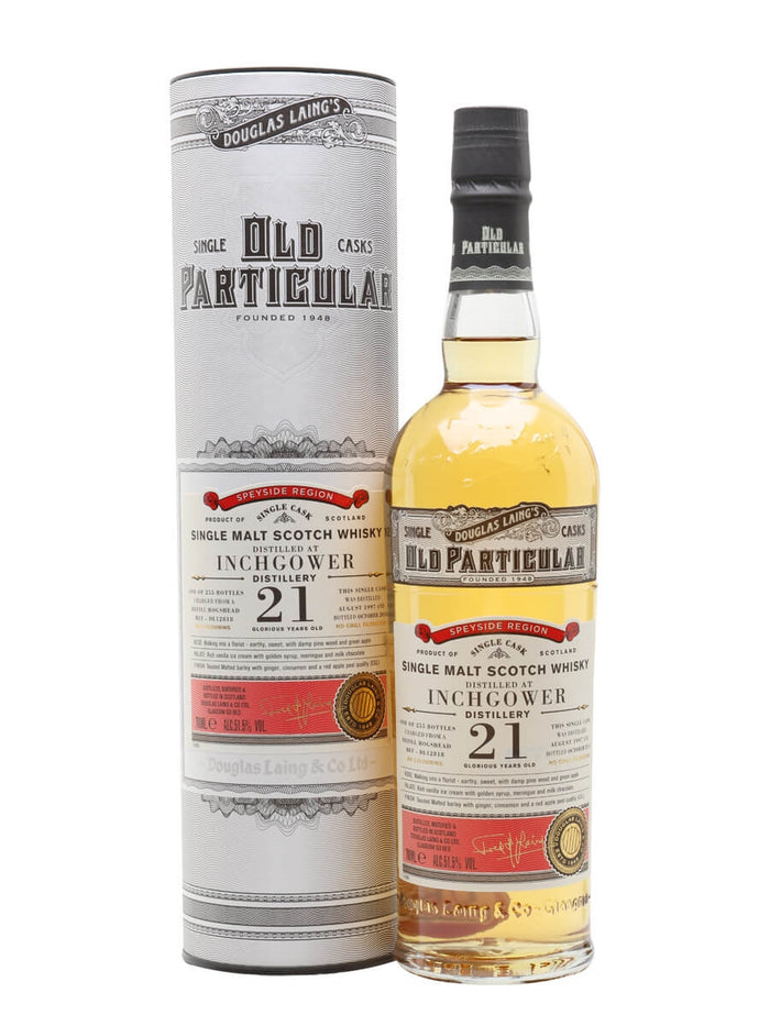 Inchgower 21 Year Old (D.1997 B.2018) Douglas Laing’s Old Particular Scotch Whisky | 700ML