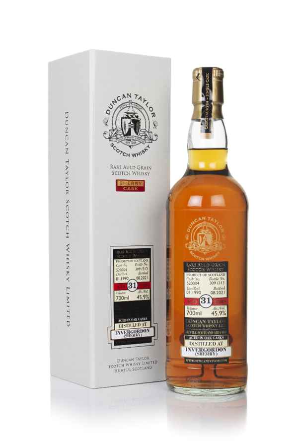 Invergordon 31 Year Old 1990 (cask 520004) - Rare Auld (Duncan Taylor) Scotch Whisky | 700ML