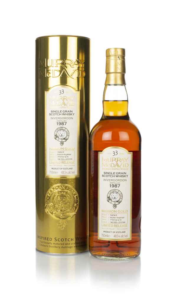 Invergordon 33 Year Old 1987 (casks 1901555 & 2013160) - Mission Gold (Murray McDavid) Whisky | 700ML