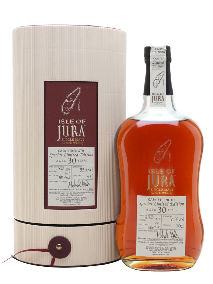 Isle of Jura 1973 30 Year Old Island Single Malt Scotch Whisky | 700ML