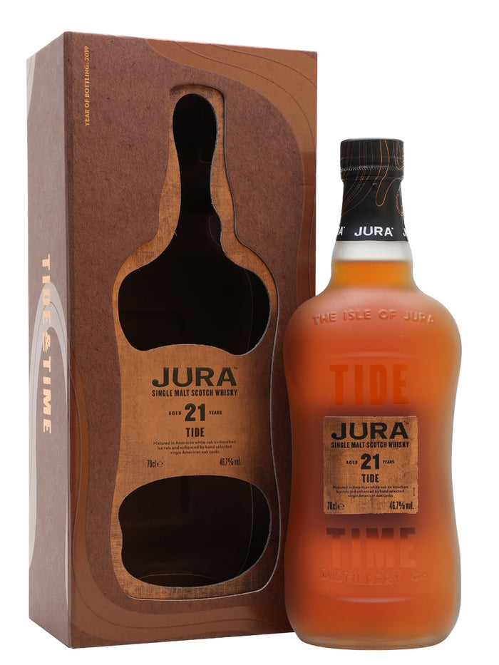 Jura 21 Year Old Tide Island Single Malt Scotch Whisky | 700ML