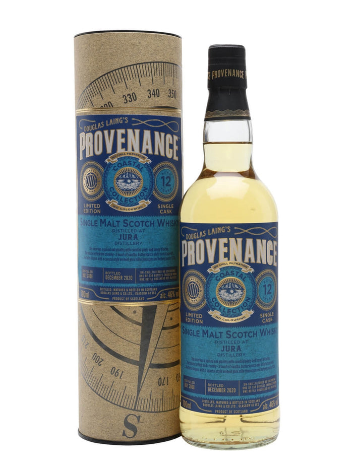 Jura 12 Year Old (D.2008, B.2020) Douglas Laing’s Provenance Scotch Whisky | 700ML