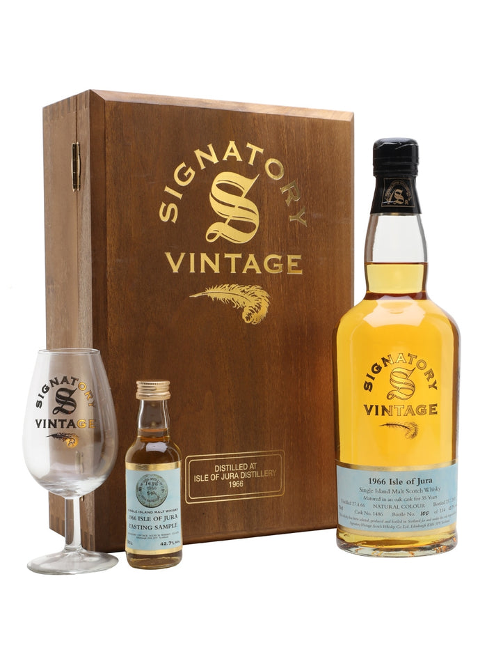 Isle of Jura 1966 35 Year Old Signatory Island Single Malt Scotch Whisky | 700ML