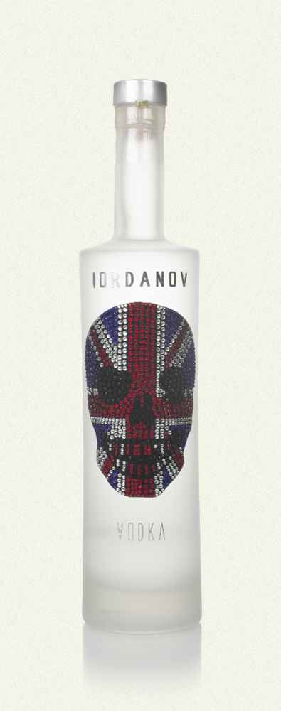 Iordanov Vodka - Union Jack Skull Plain Vodka | 700ML at CaskCartel.com