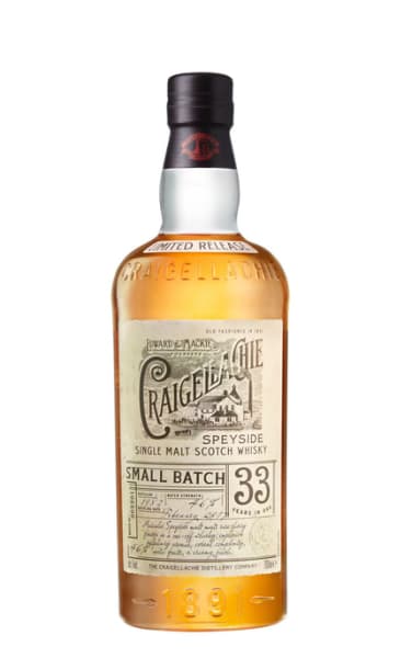Craigellachie 33 Year Single Malt Scotch Whisky