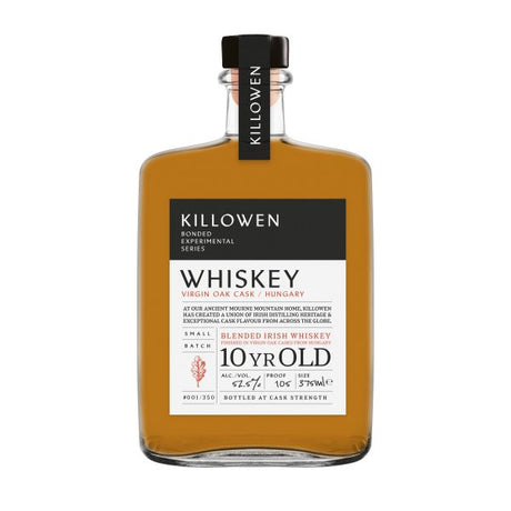 Killowen Bonded Experimental Series Hungarian Oak Cask 10 Year Old Blended Irish Whisky | 375ML at CaskCartel.com
