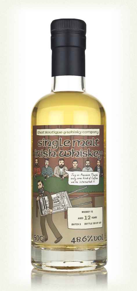 Irish Single Malt #2 12 Year Old (That Boutique-y Whisky Company) Single Malt Whiskey | 500ML