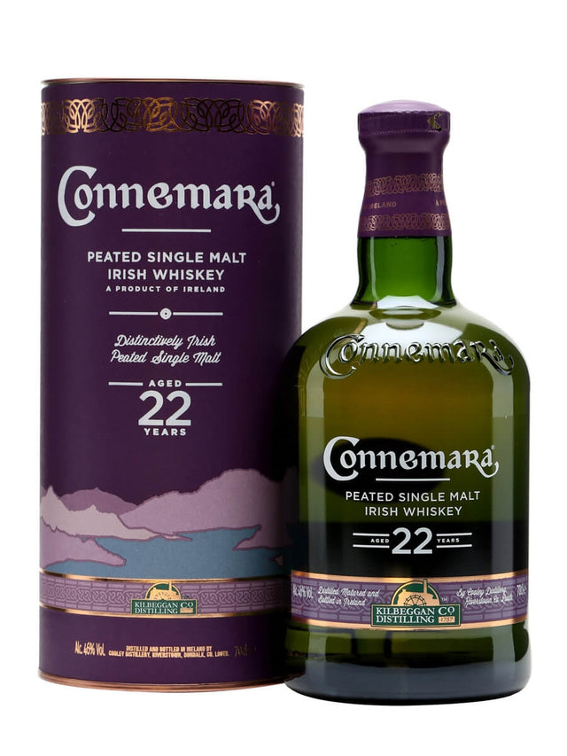 Connemara 22 Year Old Peated Single Malt Irish Whiskey