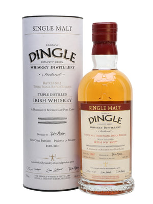 Dingle Distillery Batch No.3 Single Malt Irish Whiskey - CaskCartel.com